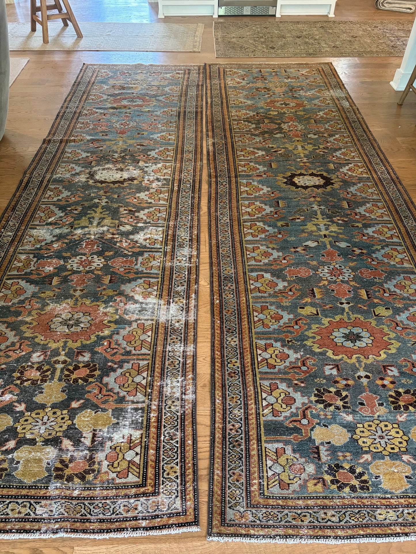 Patina Pair - 3'3 x 11'3 , 3'6 x 11'5